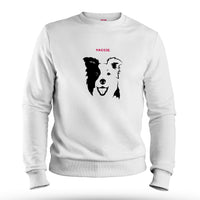 Border Collie Silhouette Sweatshirt