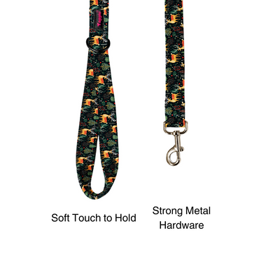 Reindeer Ready Collar-Leash