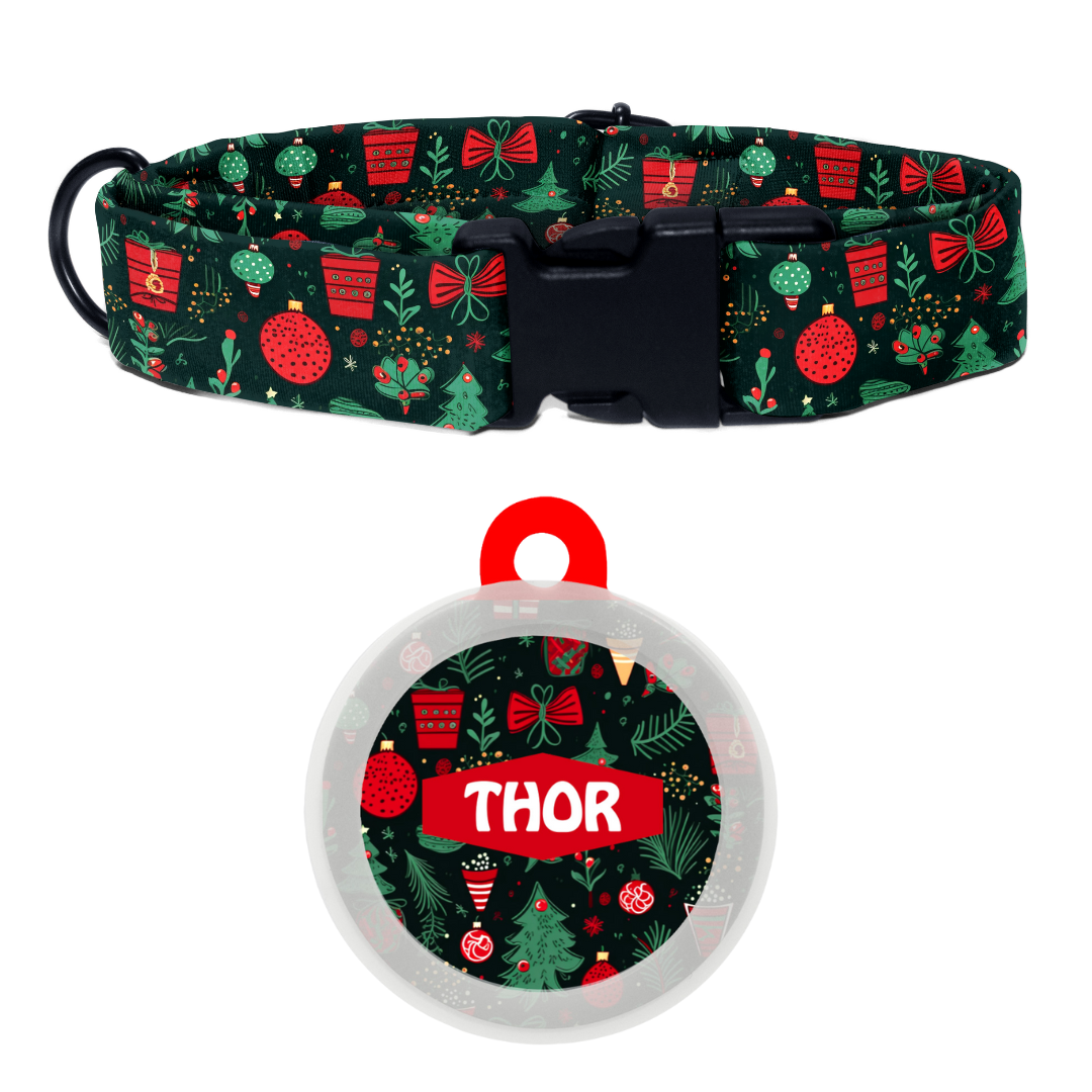 Festive Furry - Collar & Tag