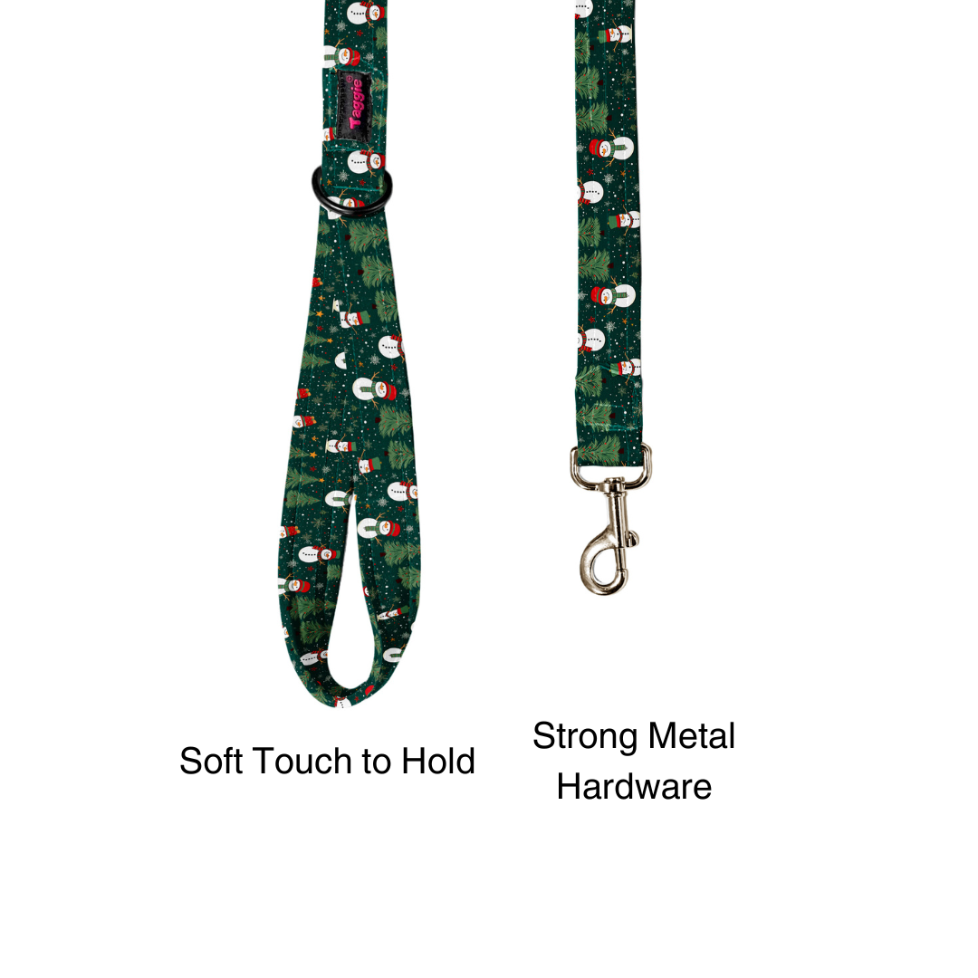 Snowman Snuggle Collar-Leash