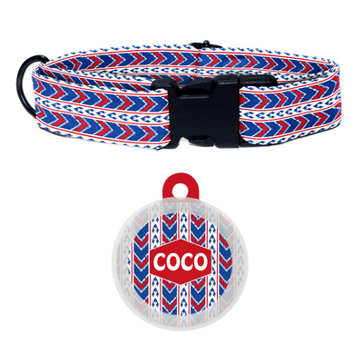 Tribal Threads - Collar & Tag