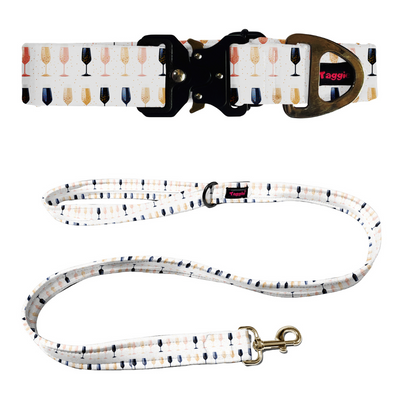 Crystal Cheers Collar -Leash