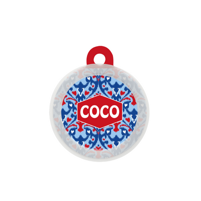 Peacock Posh - Collar & Tag