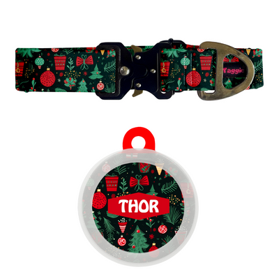 Festive Furry - Collar & Tag