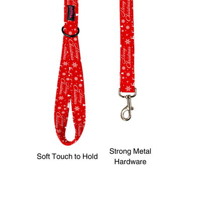 Merry Christmas Collar-Leash