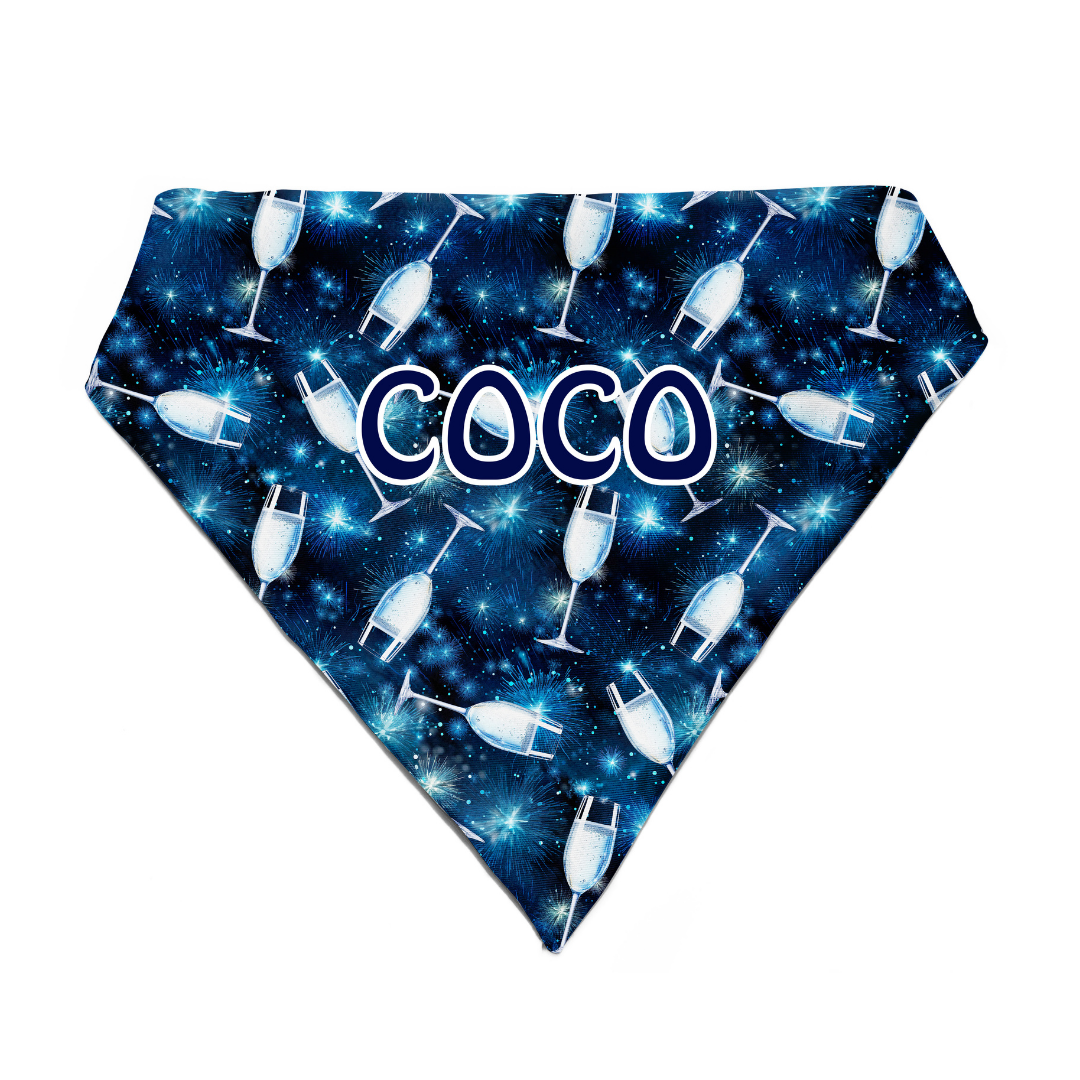 Navy Pop Party - Bandana