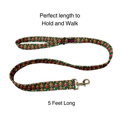Brownie Snowman Collar-Leash