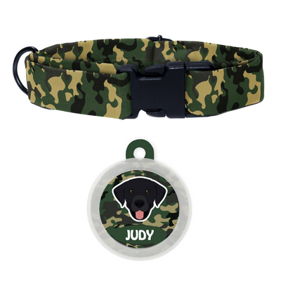 Labrador (Black) - Collar & Tag