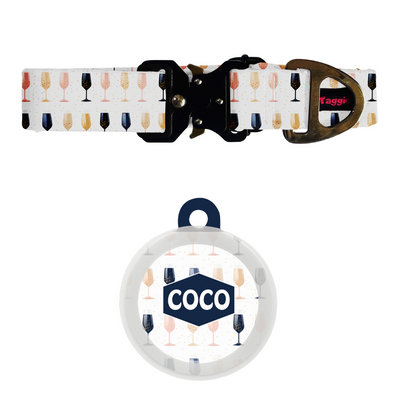 Crystal Cheers - Collar & Tag
