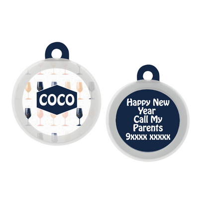 Crystal Cheers - Collar & Tag