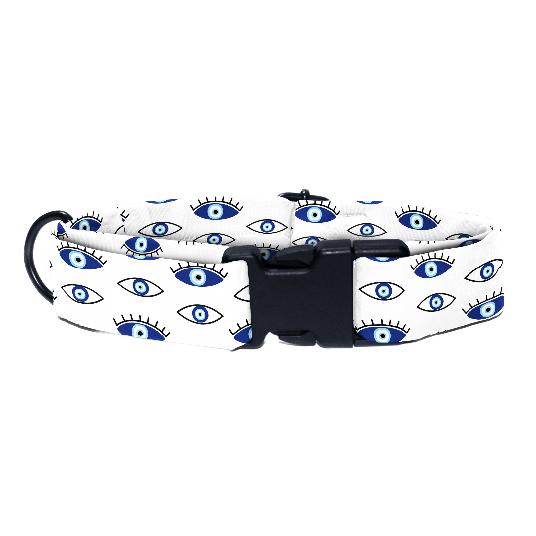 Evil Eye Mystic White - Collar & Tag