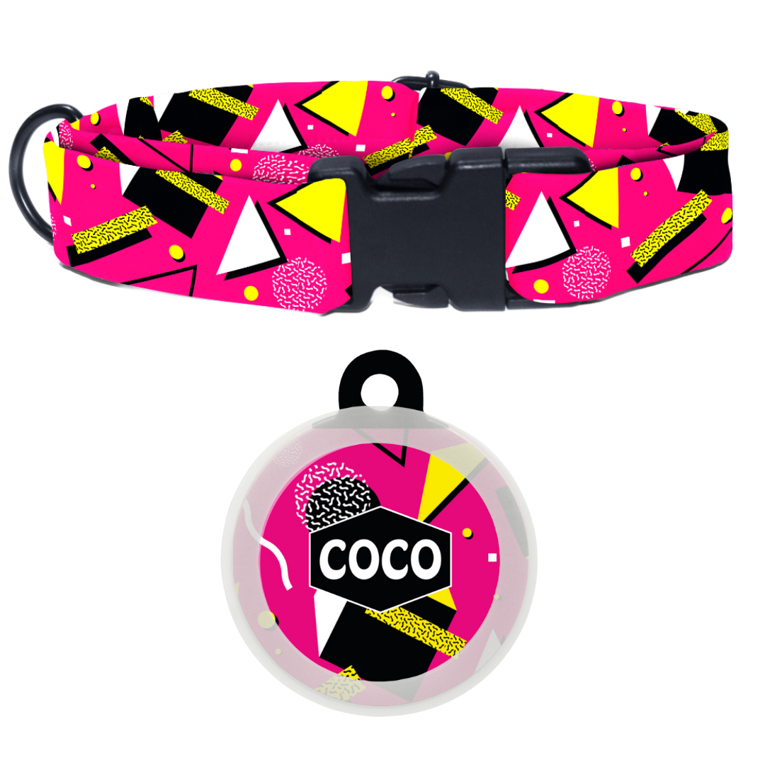 Chic Chevron - Collar & Tag