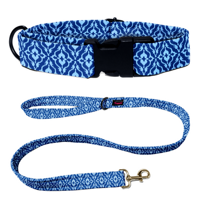 Indigo Charm Collar-Leash