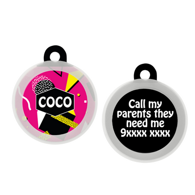 Chic Chevron - Collar & Tag