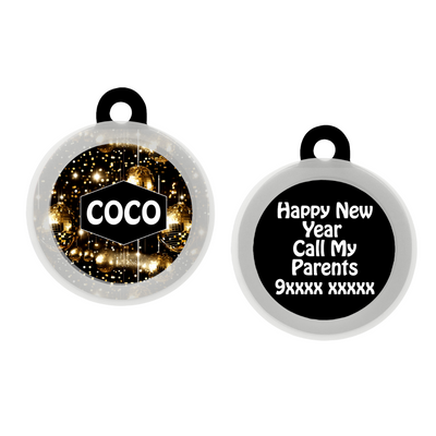 Fireworks Frenzy - Collar & Tag
