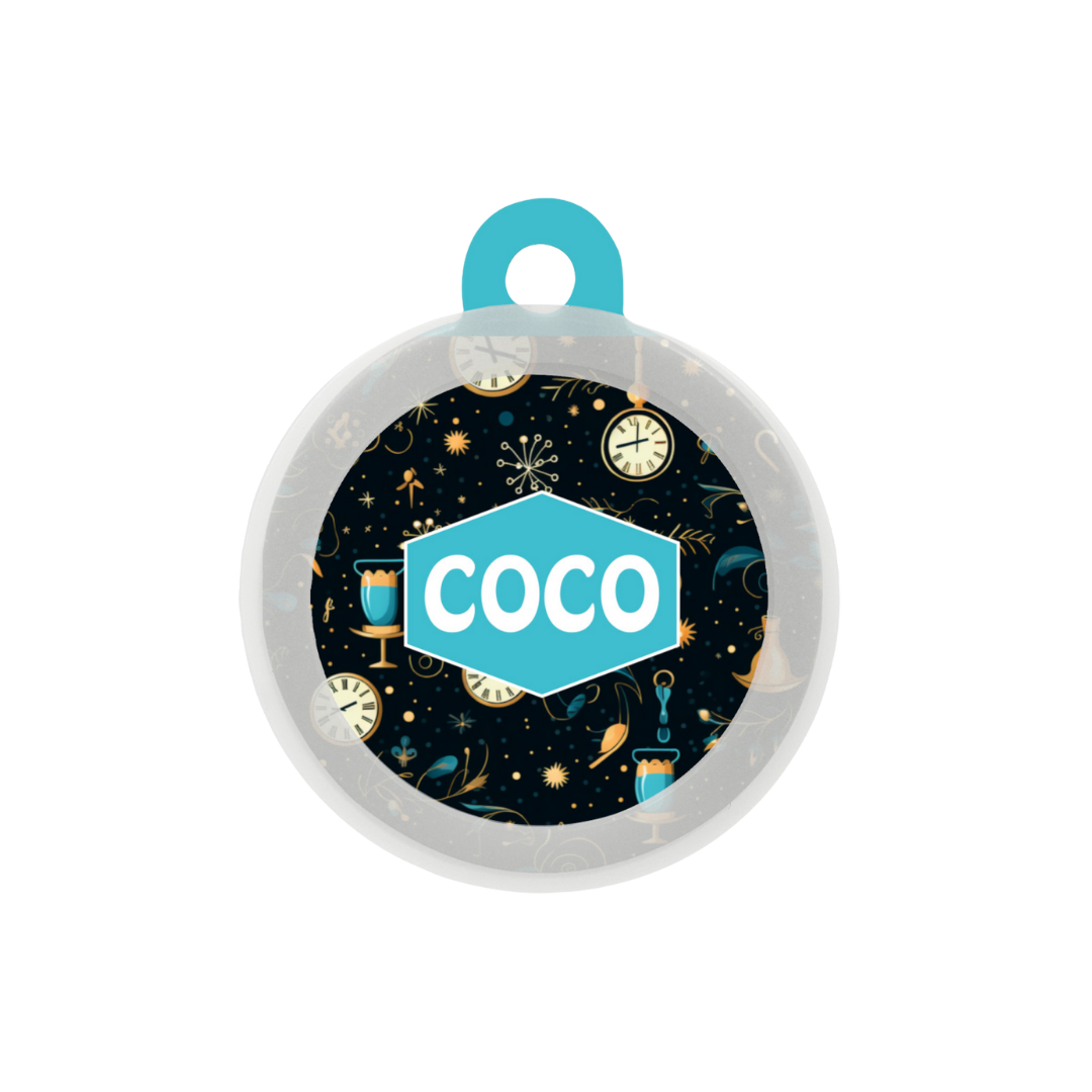 Countdown Confetti - Collar & Tag