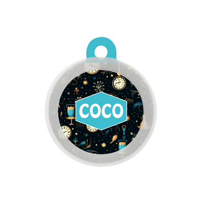 Countdown Confetti - Collar & Tag