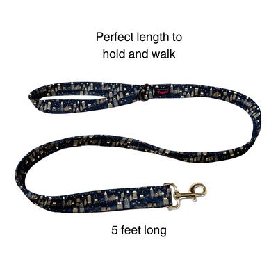 Midnight Sparkle Collar -Leash