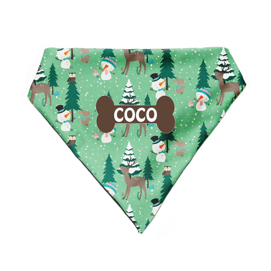 Snowy forest - Bandana