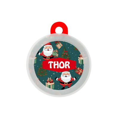 Santa's Style - Collar & Tag