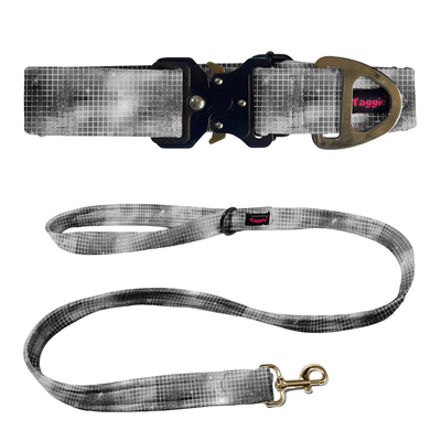 Shimmering Night Collar -Leash