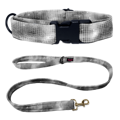 Shimmering Night Collar -Leash