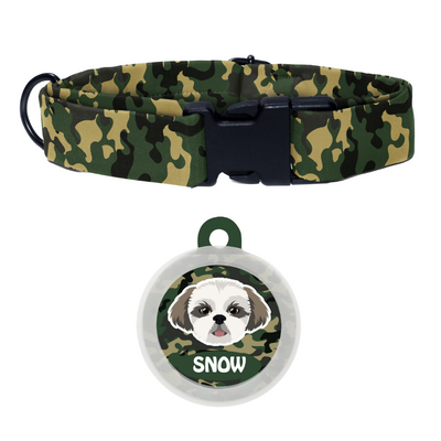 Shih Tzu  - Collar & Tag