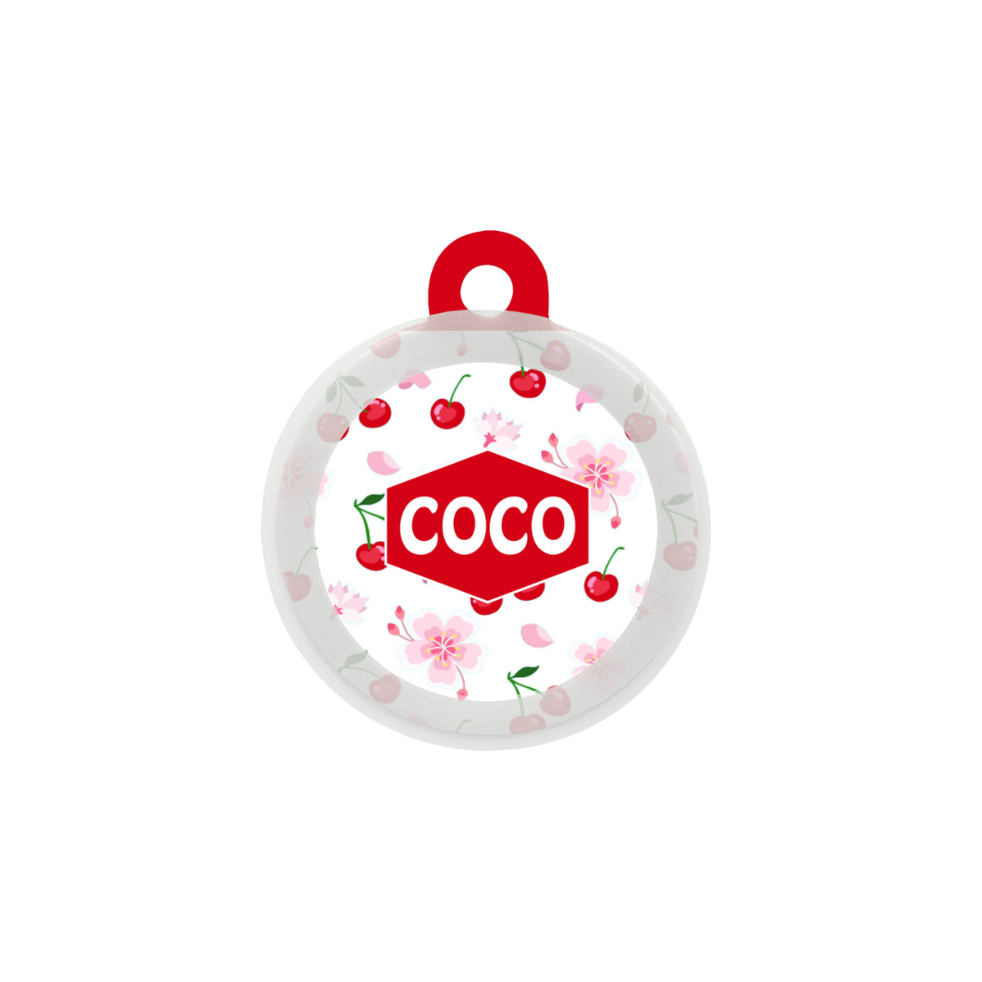 Cherry - Collar & Tag
