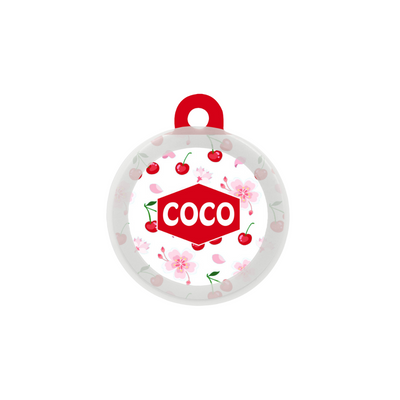 Cherry - Collar & Tag