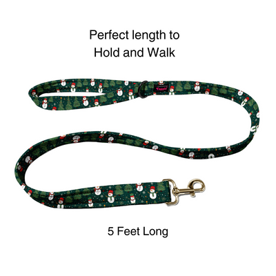 Snowman Snuggle Collar-Leash