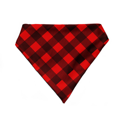 Checked Christmas Charm - Bandana