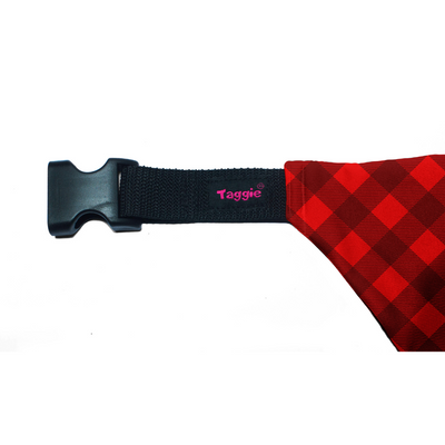 Checked Christmas Charm - Bandana