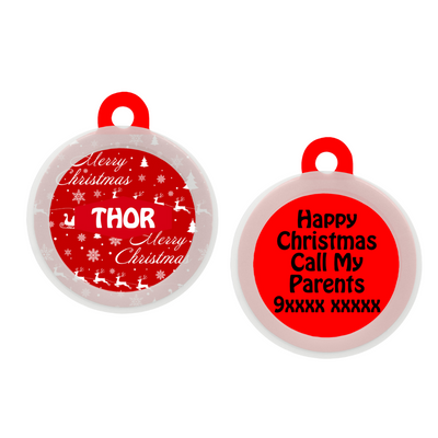 Merry Christmas - Collar & Tag