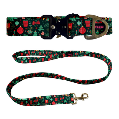 Festive Furry Collar-Leash