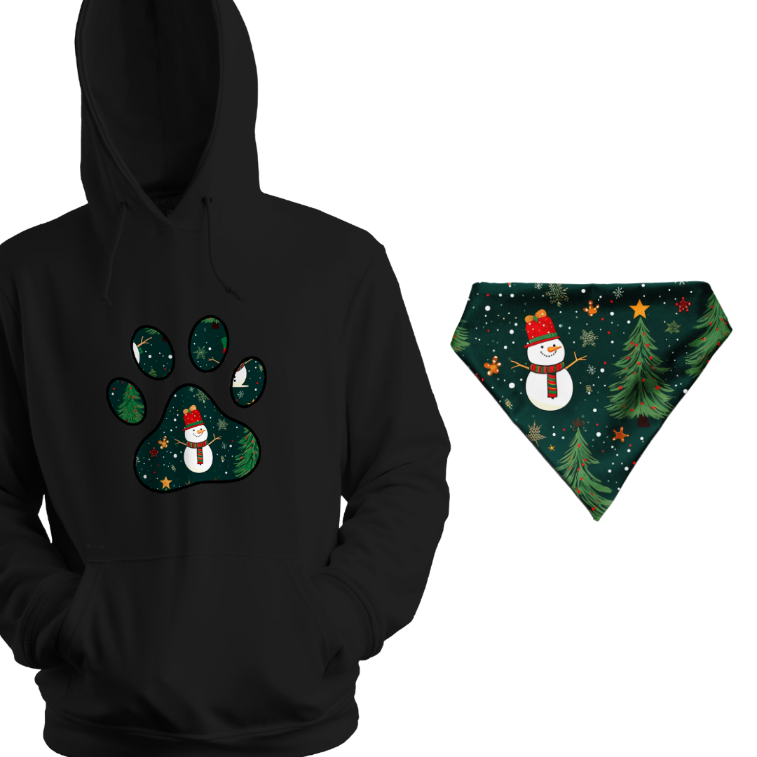 Snowman Snuggle - Bandana Apparel