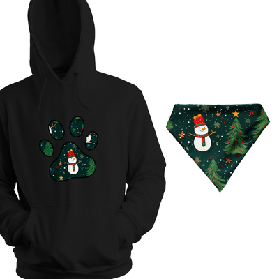Snowman Snuggle - Bandana Apparel