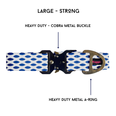 Ikkat Impressions - Collar & Tag