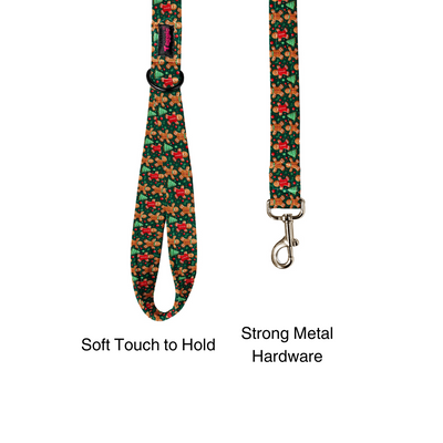 Brownie Snowman Collar-Leash