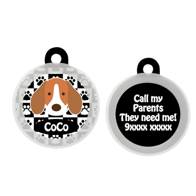 Beagle (Flaticon) - Collar & Tag