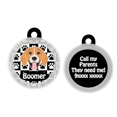 Beagle - Collar & Tag