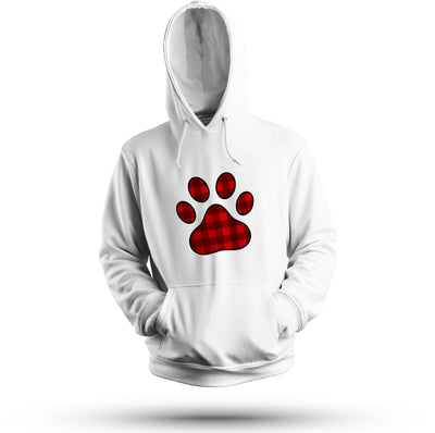 Checked Christmas Charm Hoodie