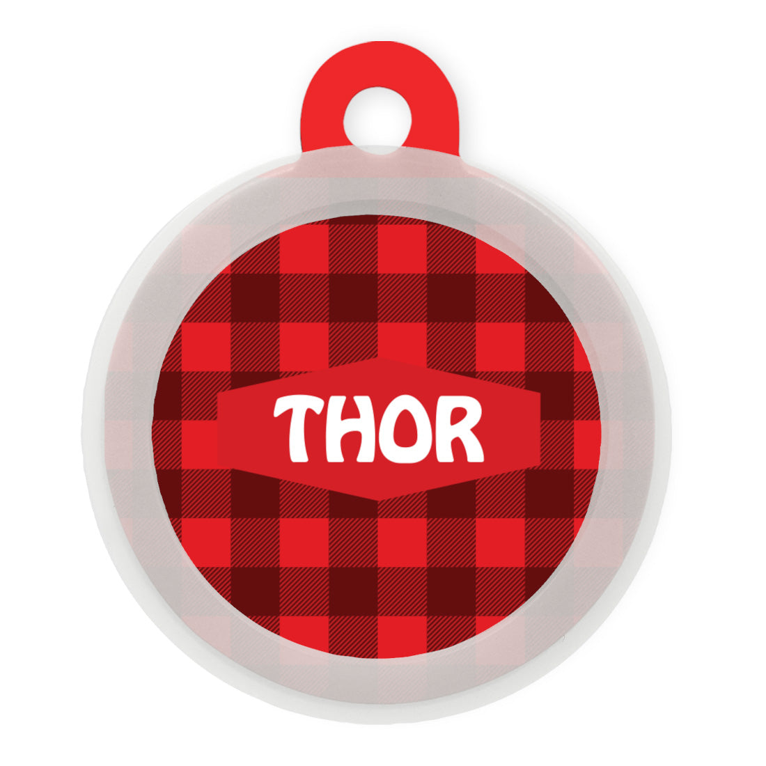 Checked Christmas Charm
