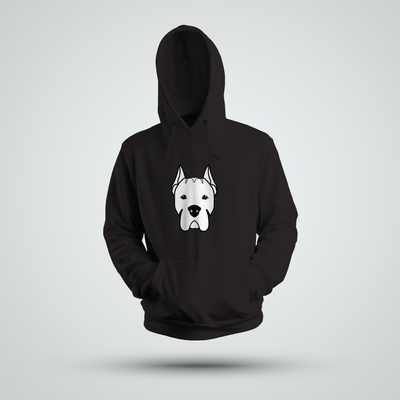 Dogo Argentino Silhouette Hoodie