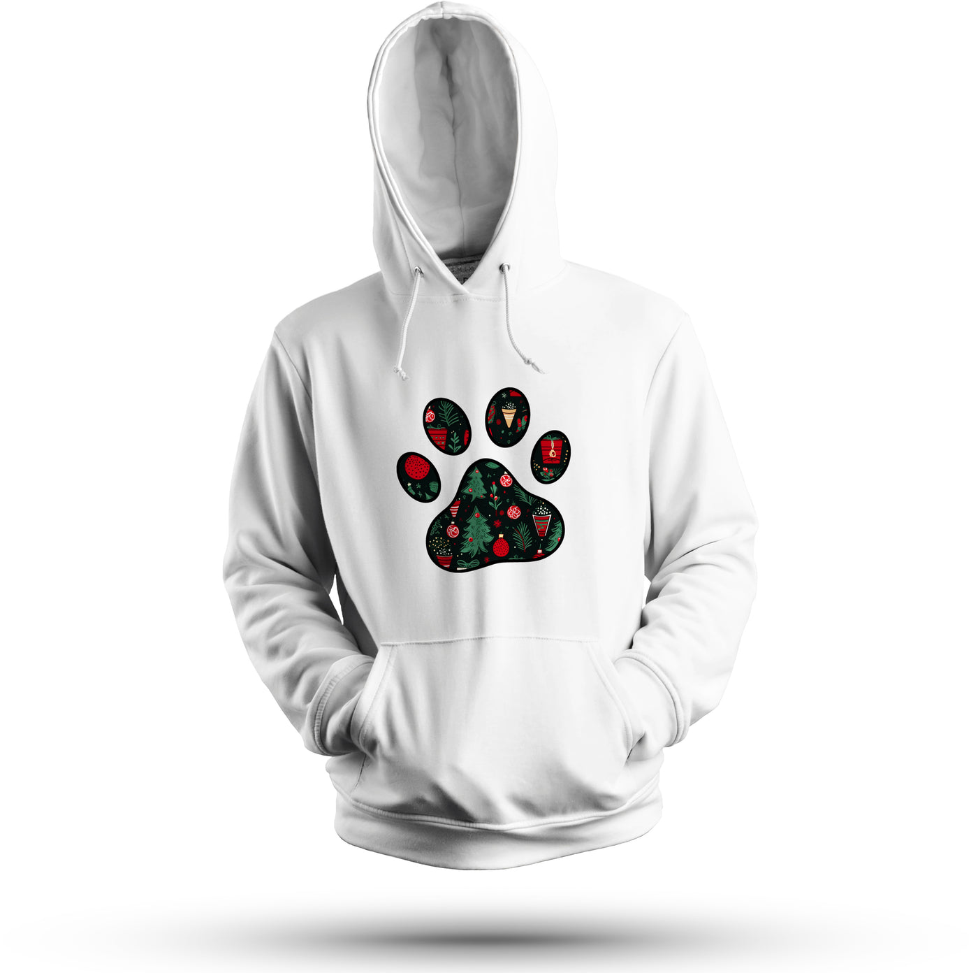 Festive furry Hoodie