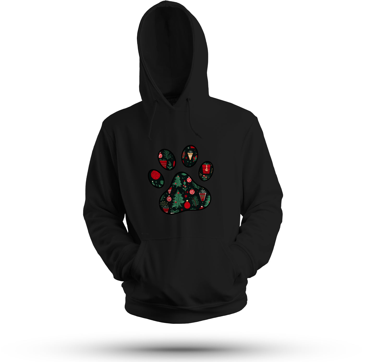 Festive furry Hoodie