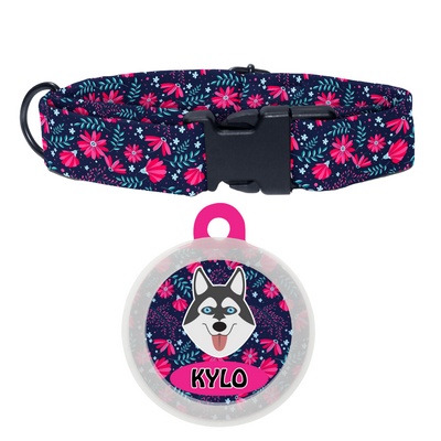 Husky (Flaticon) - Collar & Tag