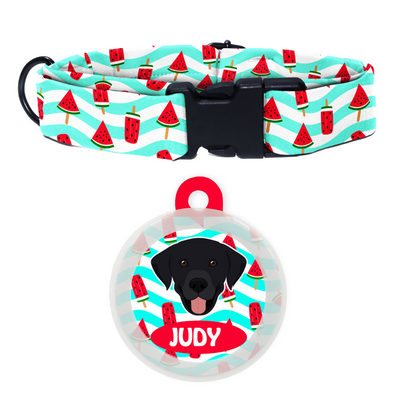 Labrador (Black) - Collar & Tag