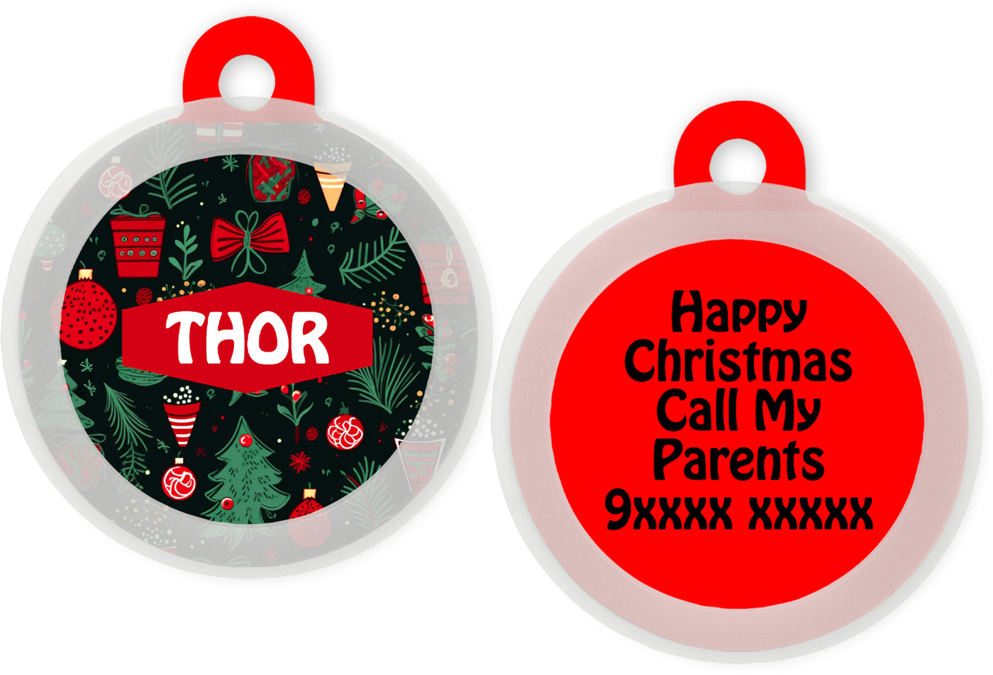 Festive Furry - Collar & Tag
