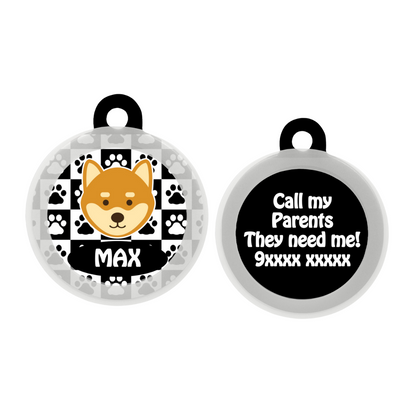 Shiba  - Collar & Tag