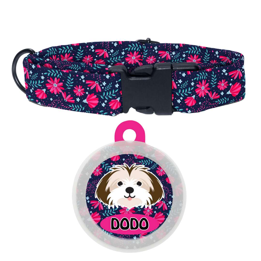 Shih Tzu (Flaticon) - Collar & Tag